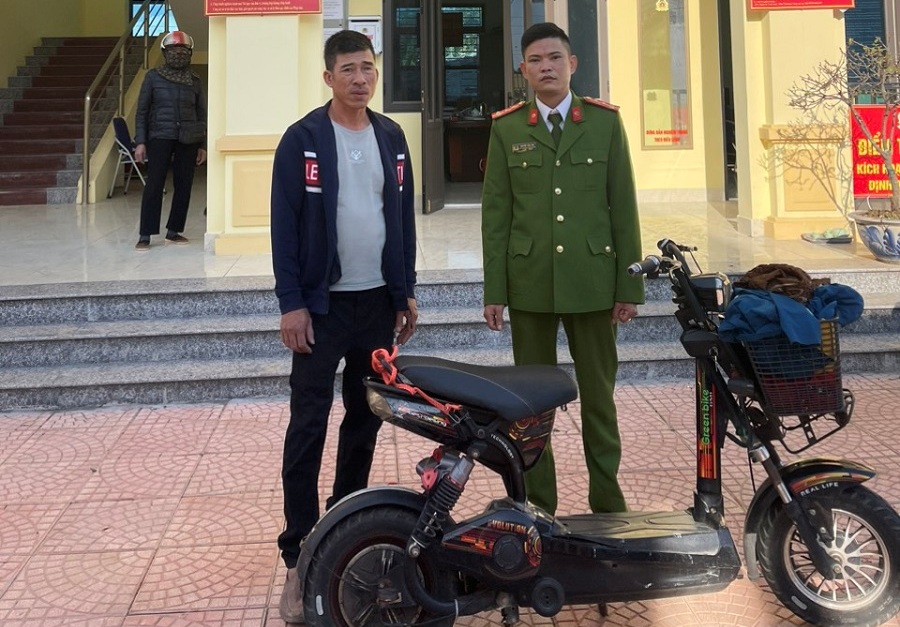 Người dân viết thư cảm ơn Công an xã Đoàn Xá